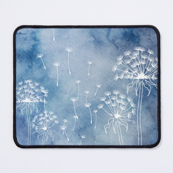 Item preview, Happy Birthday Blue watercolor dandelions  designed and sold by Jennykies.