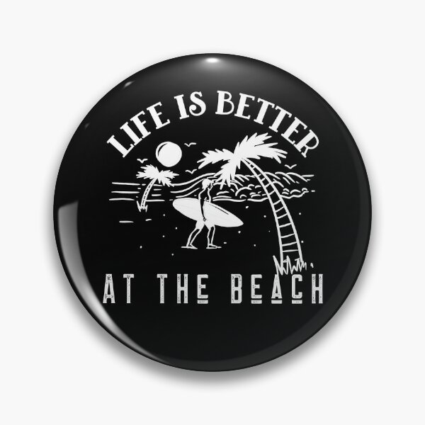 Item preview, Life Is Better At The Beach Surfer designed and sold by LadySaltwater.