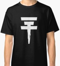 Tokio Hotel Logo (white, once) Classic T-Shirt