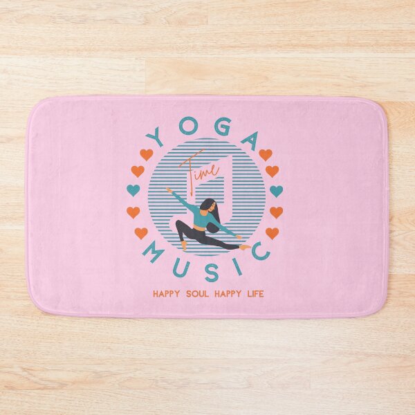 Item preview, Yoga time quote,Yoga Time and Music,Happy Soul Happy life designed and sold by behappysiempre.
