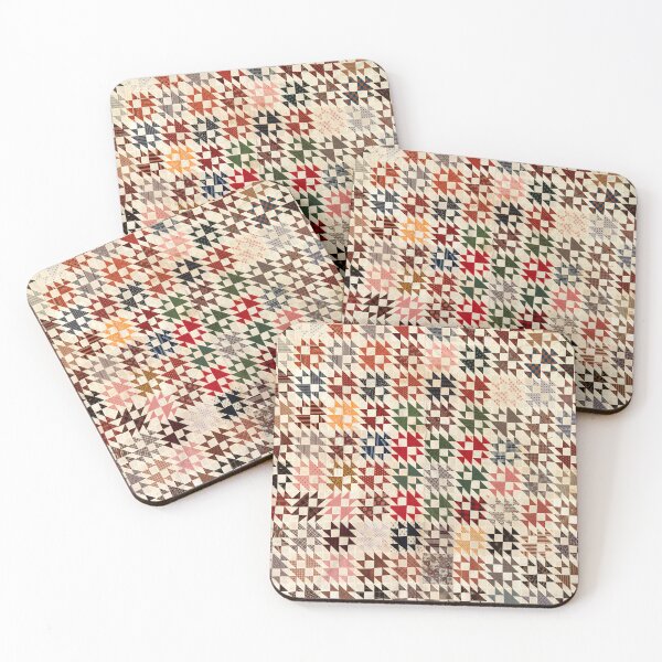 Item preview, Interlocked Triangle Quilted Pattern designed and sold by CatbellyDesigns.