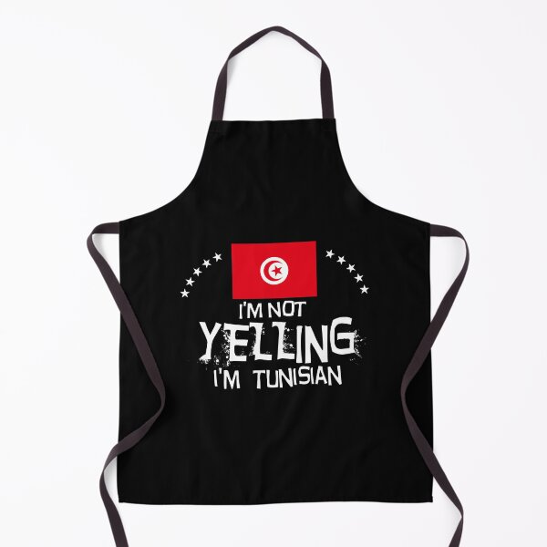 Item preview, I'm not yelling I'm Tunisian    -  Flag of Tunisia designed and sold by obedtheartist.