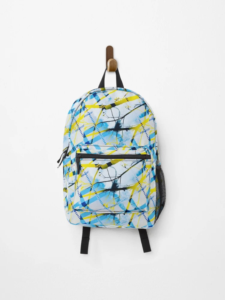 Thumbnail 1 of 3, Backpack, Trash In The Tree (Pattern) designed and sold by Liz Bajo Designs.