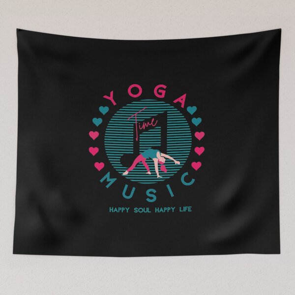 Item preview, Copy of Yoga time quote,Yoga Time and Music,Happy Soul Happy life designed and sold by behappysiempre.