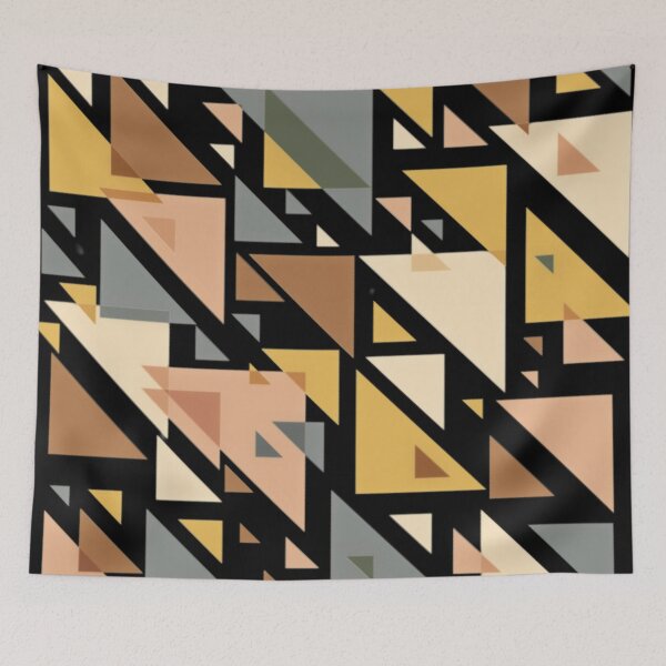 Item preview, Abstract trendy,modern,elegant geometric triangle's designed and sold by cutecrazytshirt.