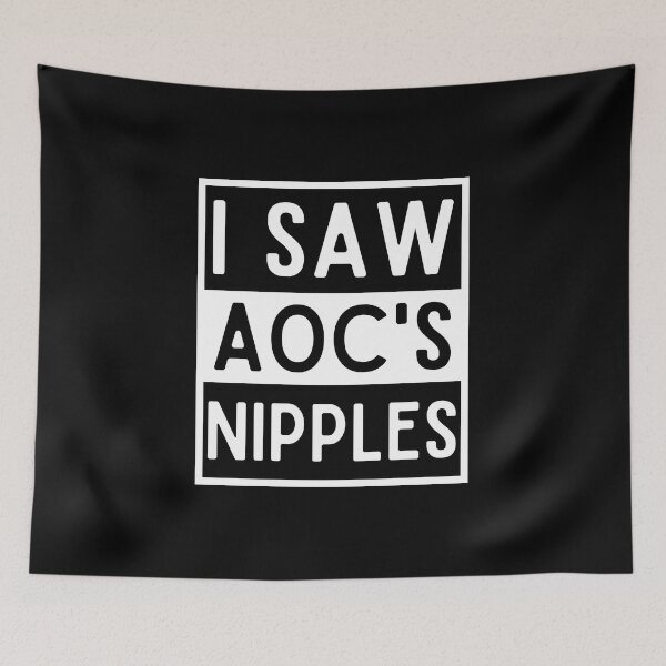 Item preview, AOC Nipples Alexandria Ocasio-Cortez AOC See Through designed and sold by WALID65.