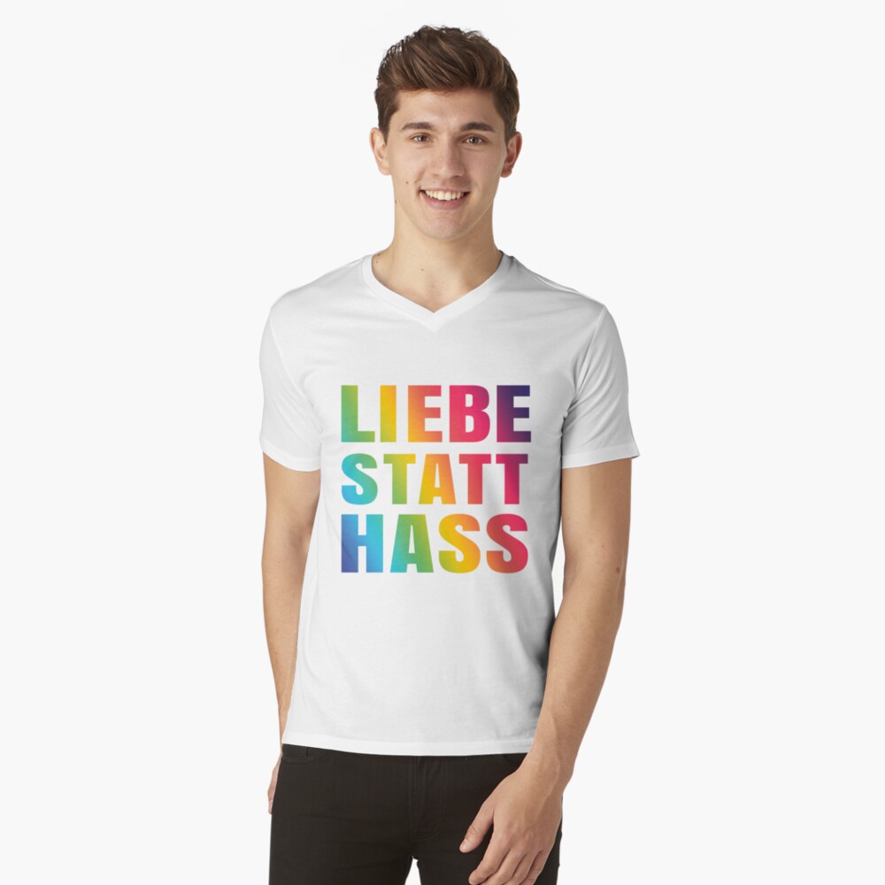 Item preview, V-Neck T-Shirt designed and sold by ImNotBusyBerlin.