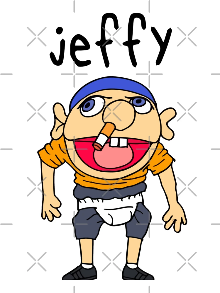 Jeffy The Puppet Mens T-Shirt Funny Kids r Girls Boys Adult