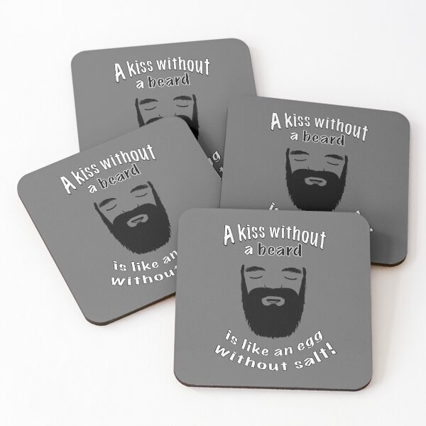 Item preview, bearded kiss designed and sold by Muensterman.