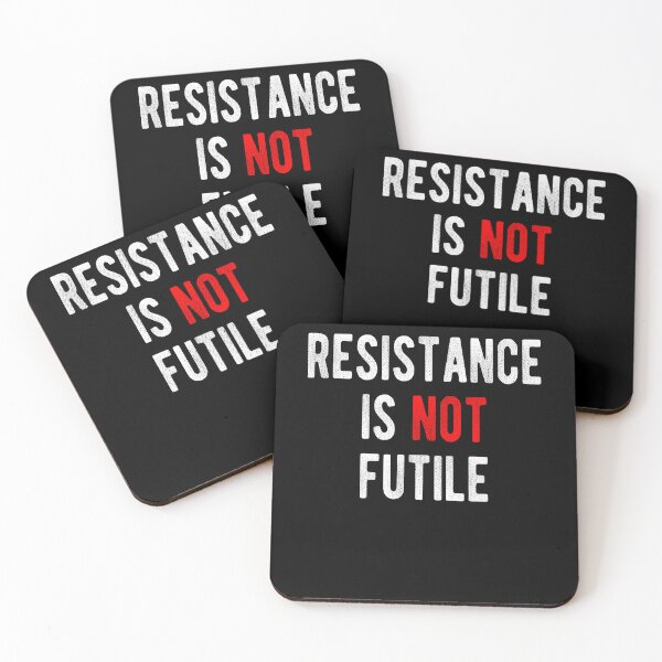 Item preview, Resistance is Not Futile Social Justice designed and sold by walrusindustrie.