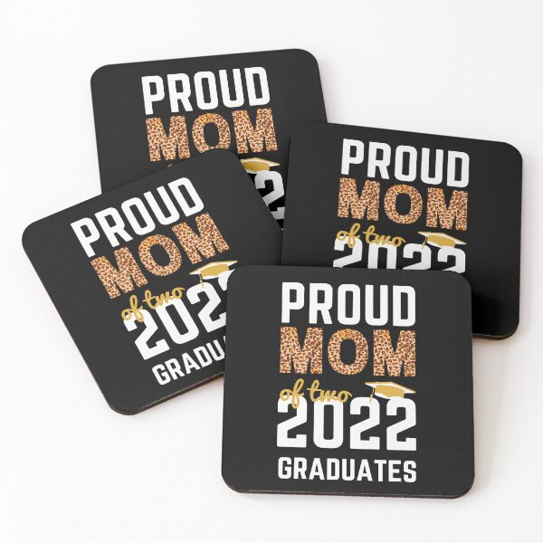 Item preview, Proud Mom of Two 2022 Graduates, Class of 2022 designed and sold by sinceanna.