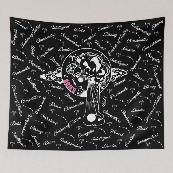 Item preview, Aries Zodiac Sign | Aries Girl designed and sold by LorialetShop.