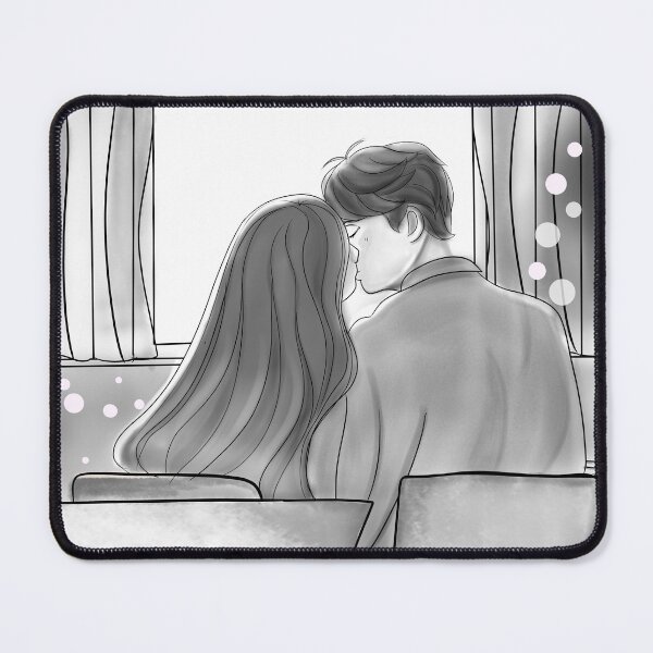 Item preview, All of us are dead, kiss scene, manga version #ChoiNamRa #LeeSooHyuk designed and sold by BeccaKenDesigns.