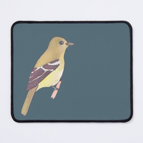 Item preview, Acadian Flycatcher bird species art designed and sold by TheWaterBirds.