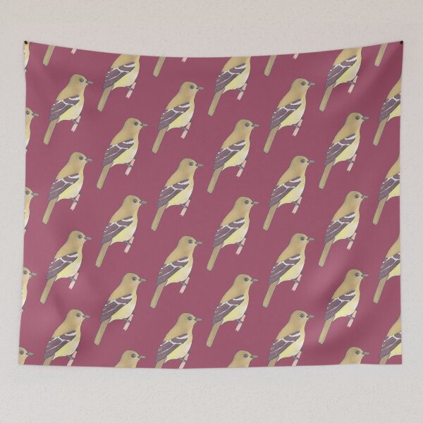 Item preview, Acadian Flycatcher bird species art designed and sold by TheWaterBirds.