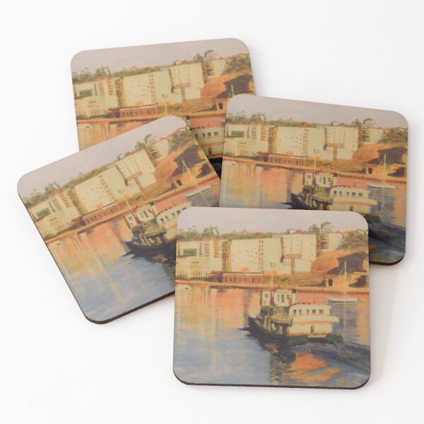 Item preview, Ferry To Circular Quay Painting, Sydney Australia designed and sold by MottoDigging.