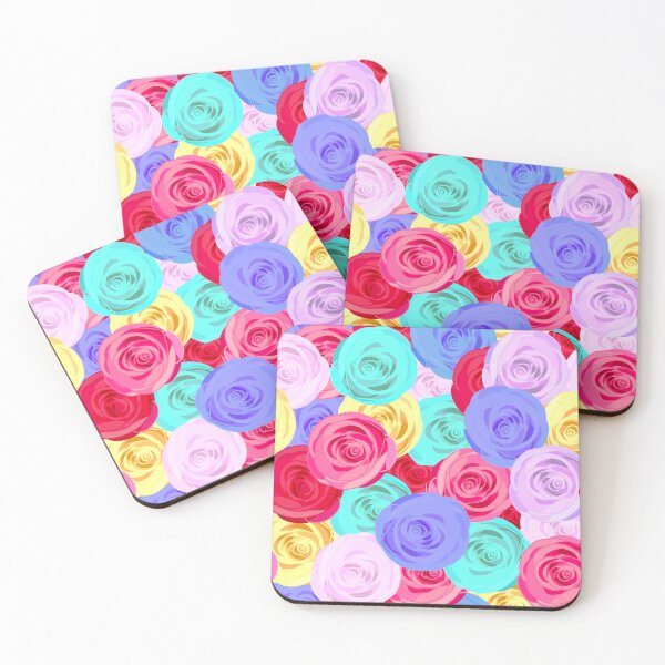Item preview, Rainbow roses  designed and sold by QuirkyCraftz.