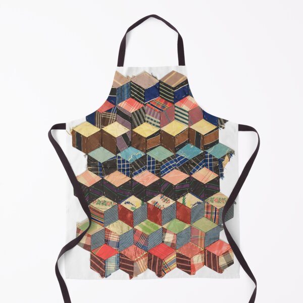 Item preview, Tumbling Block Quilted Pattern designed and sold by CatbellyDesigns.