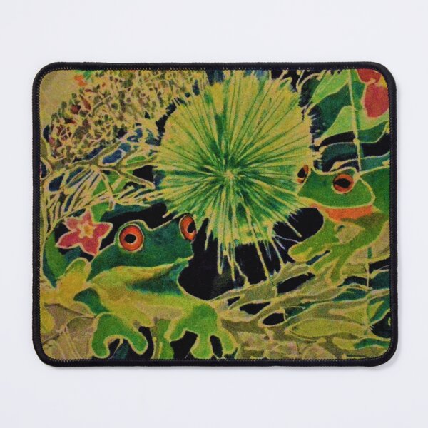 Item preview, Australian Green Tree Frogs Painting designed and sold by MottoDigging.