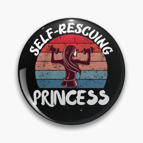 Item preview, Self rescuing princess sunset black background designed and sold by Chaos-Touch.