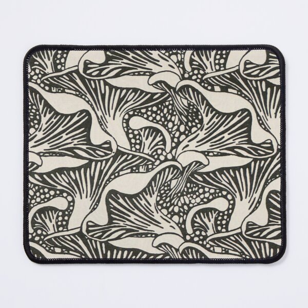 Item preview, Art Nouveau Mushrooms designed and sold by BlueSpecsStudio.