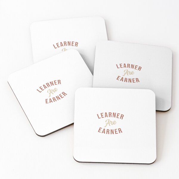 Item preview, Learner are Earner designed and sold by IAmTailorMade77.