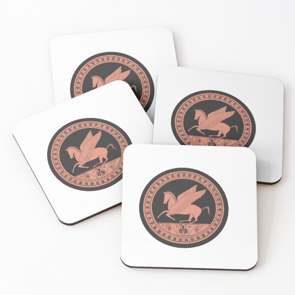 Item preview, Ancient Greek Pegasus Design - Red designed and sold by Cassidy Capri.