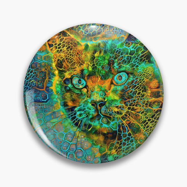Item preview, Deep Style abstraction cat designed and sold by blackhalt.