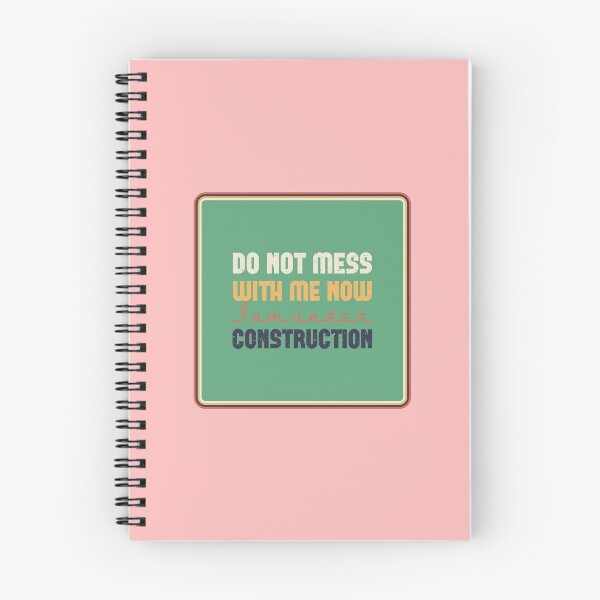 Artikelvorschau, Leg dich jetzt nicht mit mir an, ich bin im Bau. Retro-Notiz an mich selbst. Vintage Wisdom entworfen und verkauft von Vintage Wisdom.