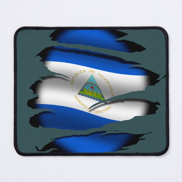 Item preview, Nicaragua - Torn Flag - Tattoo designed and sold by WdiCreative.