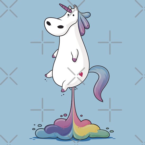 Fat Unicorn: T-Shirts | Redbubble