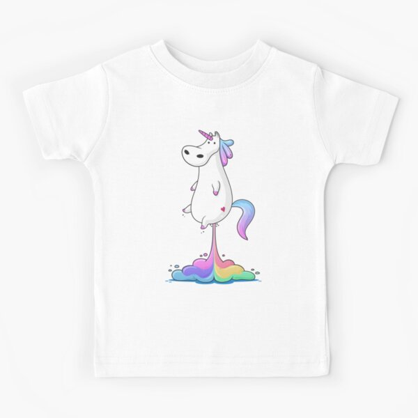 Unicorn Fart Kids T-Shirt