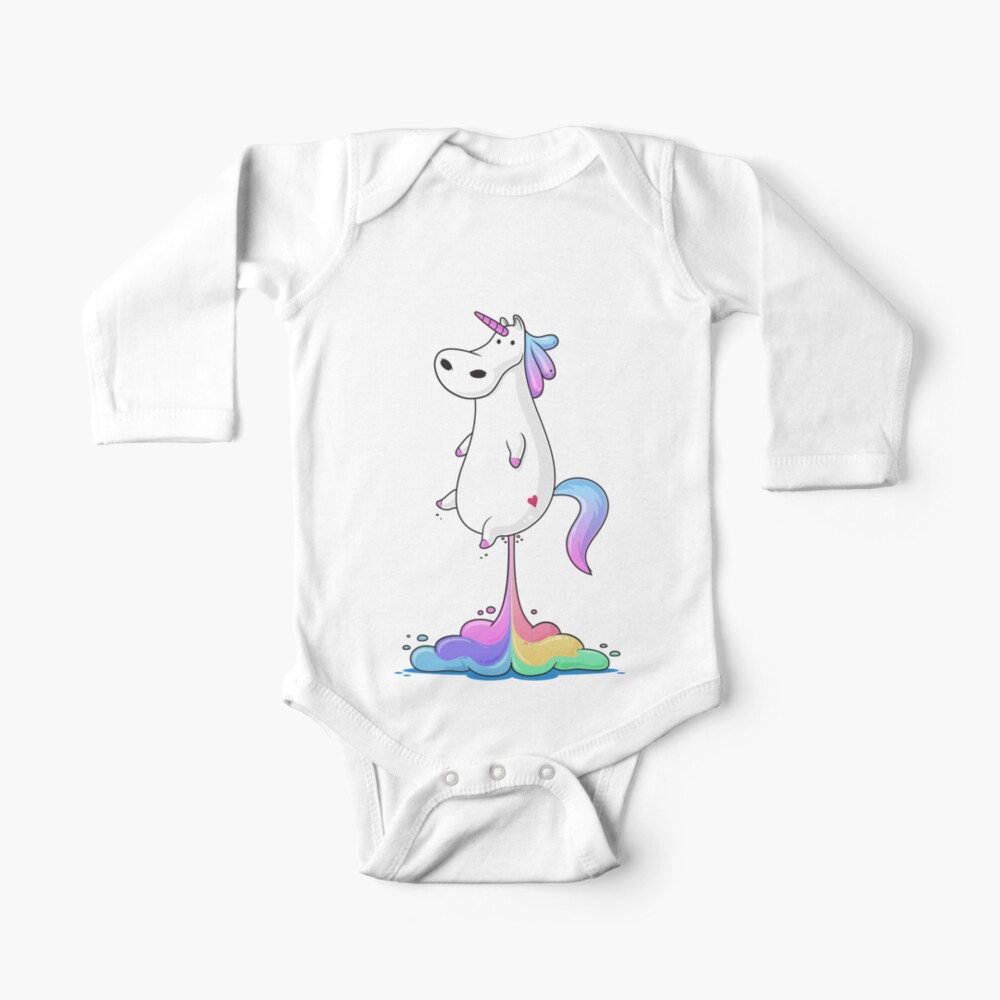 Unicorn Fart Baby One-Piece