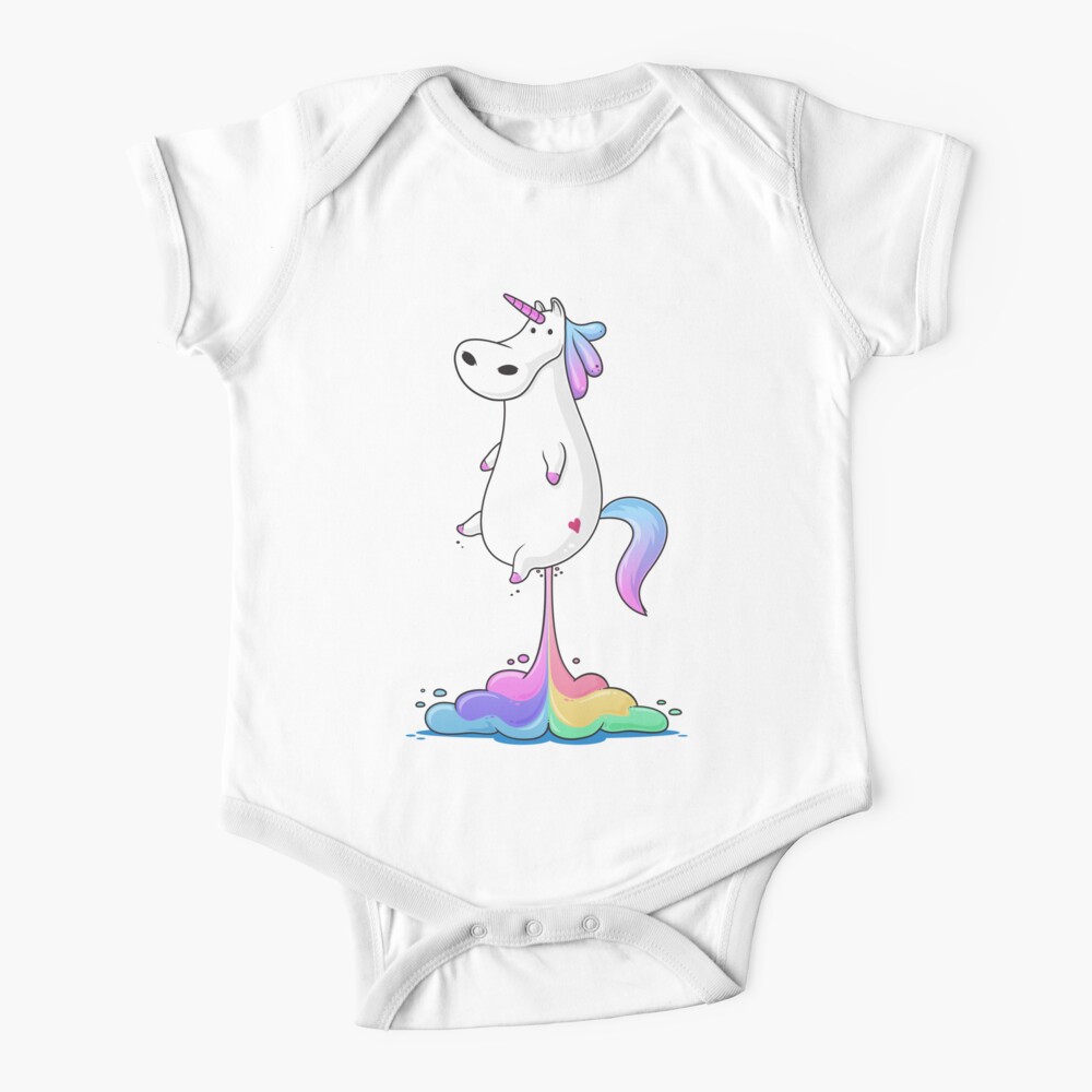 Unicorn Fart Baby One-Piece