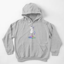 Unicorn Fart Kids Pullover Hoodie