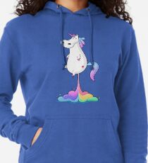 Einhorn Furz Leichter Hoodie