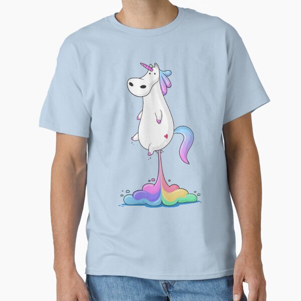 Vista previa del artículo con la obra «Pedo unicornio», diseñado y vendido por zoljo.