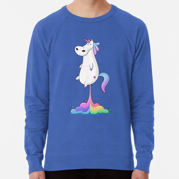 Unicorn Fart Lightweight Sweatshirt