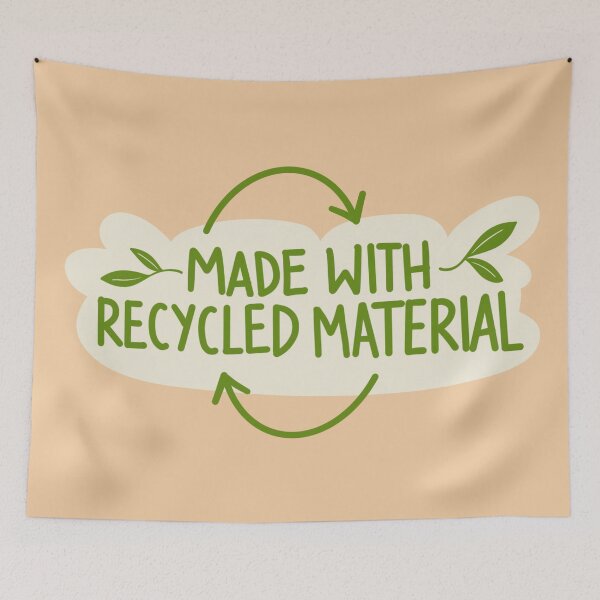 Item preview, Made With Recycled Material designed and sold by BillieTofu.