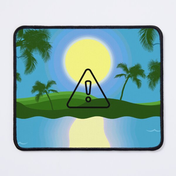 Item preview, Retro Paradise Warning Error Symbol designed and sold by Malwears.