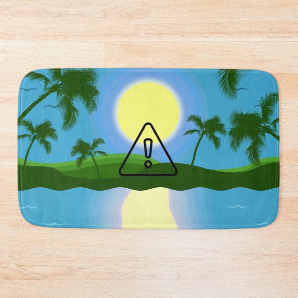 Item preview, Retro Paradise Warning Error Symbol designed and sold by Malwears.