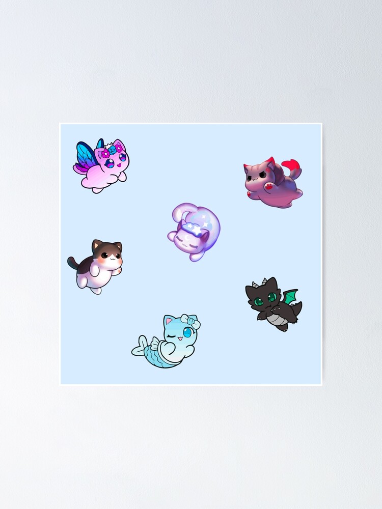 aphmau unicorn cat plush