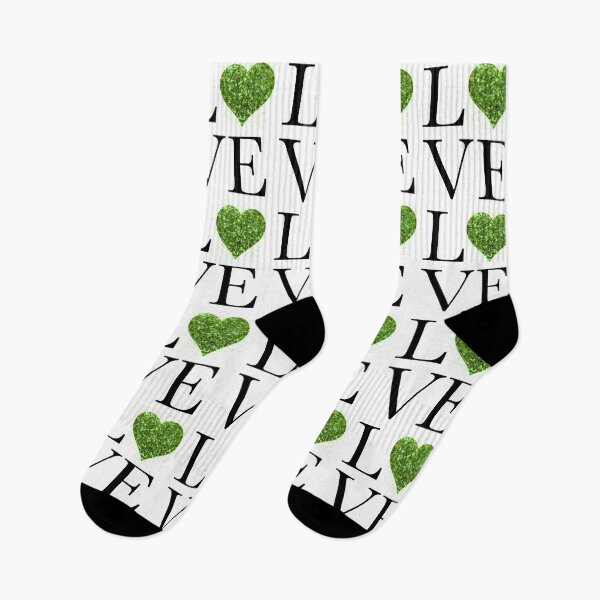 Item preview, St. Patrick Day | green sparkle heart | Love designed and sold by hollycooper.