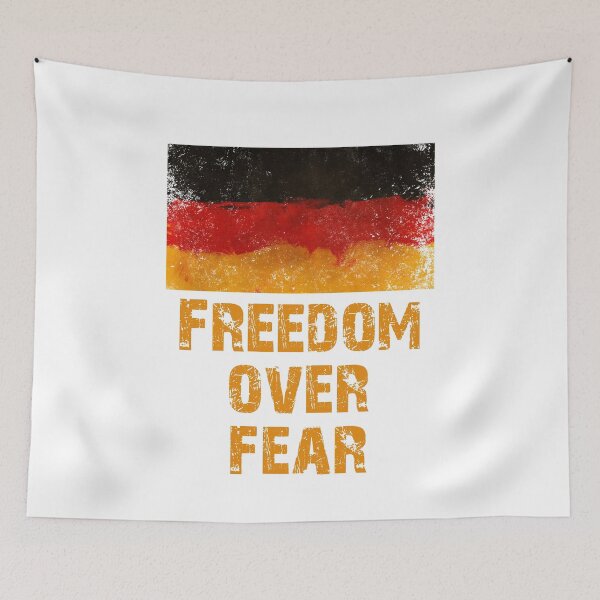 Item preview, Freedom over fear Germany designed and sold by Markotropoya22.