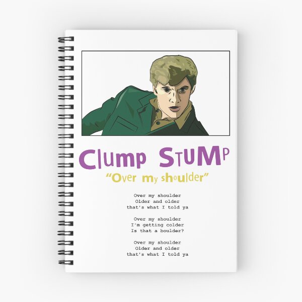 Item preview, Clump Stump - Over My Shoulder designed and sold by The British Bunny Hop Shop.