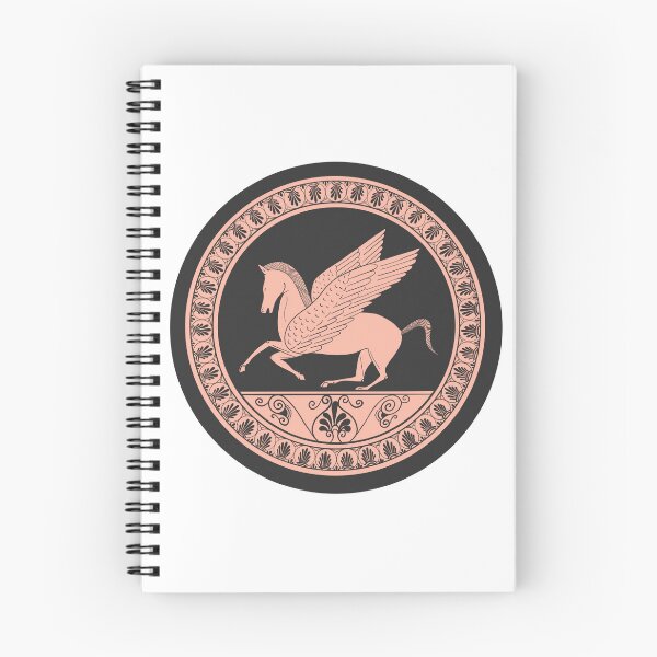 Item preview, Ancient Greek Pegasus Design - Light Red designed and sold by Cassidy Capri.