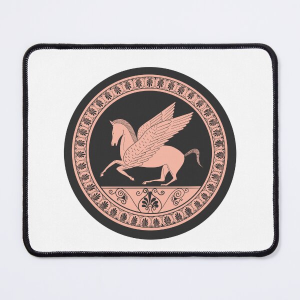 Item preview, Ancient Greek Pegasus Design - Light Red designed and sold by Cassidy Capri.