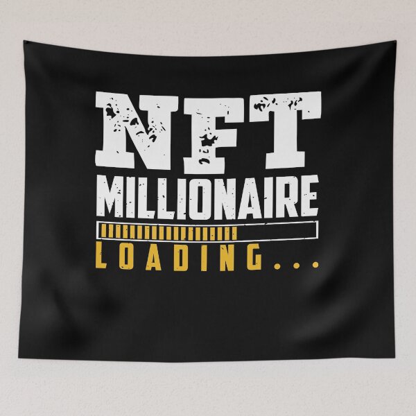 Item preview, NFT Humor - Funny NFT Collector, NFT Degen Quote designed and sold by nft-millionaire.