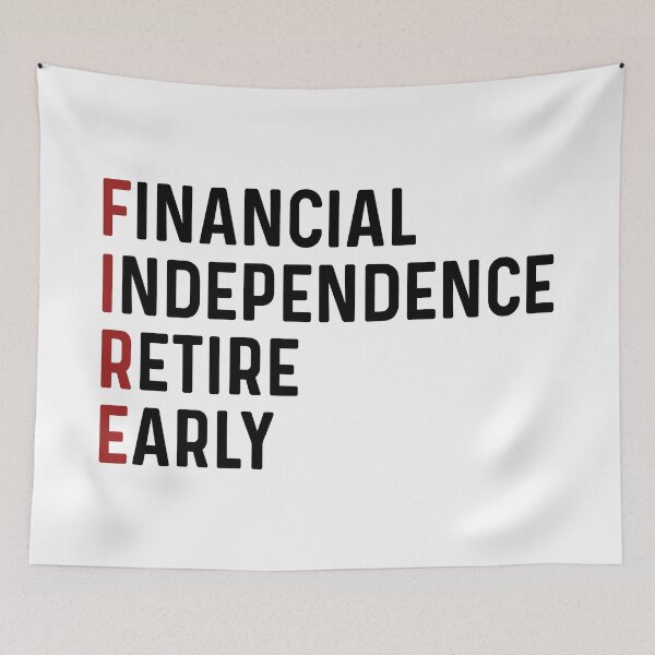 Item preview, F.I.R.E Financial Independence Retire Early designed and sold by allysmar.
