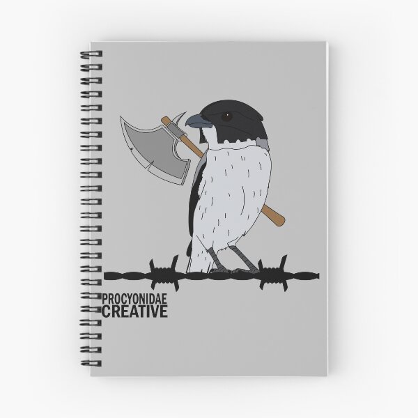 Item preview, Loggerhead shrike designed and sold by Procyonidae Creative.